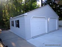 2 Car Garages | Homestead Structures